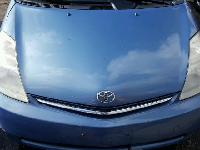 JTDKB20UX77570171 - 2007 TOYOTA PRIUS BLUE photo 7