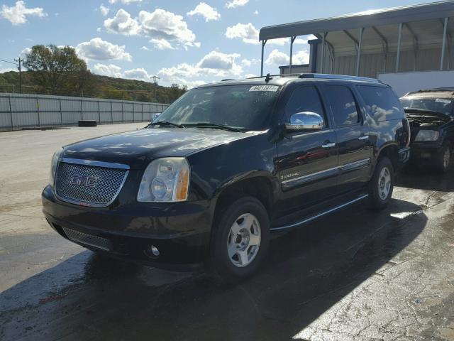 1GKFK66857J232462 - 2007 GMC YUKON XL BLACK photo 2