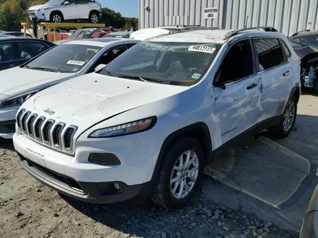 1C4PJMCS0GW294586 - 2016 JEEP CHEROKEE L WHITE photo 2