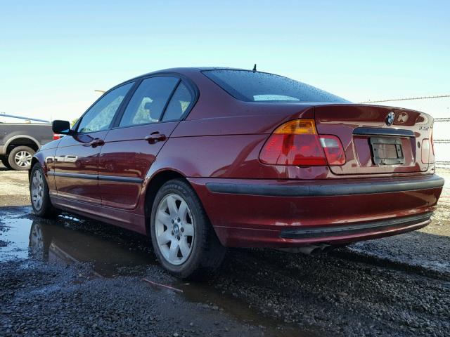 WBAAM334XYCA90941 - 2000 BMW 323 RED photo 3