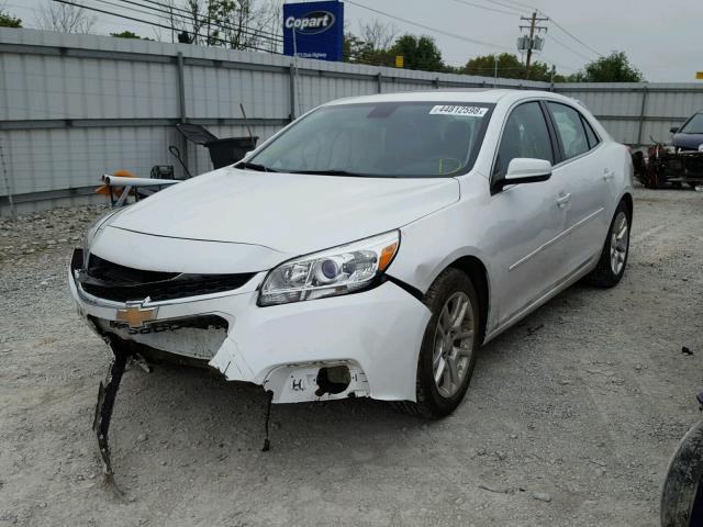 1G11C5SL9FU133107 - 2015 CHEVROLET MALIBU 1LT WHITE photo 2