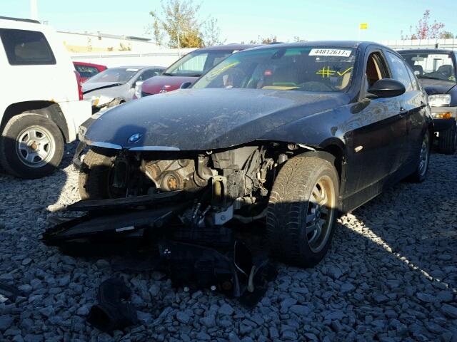 WBAVB53516KW28812 - 2006 BMW 323 I BLACK photo 2