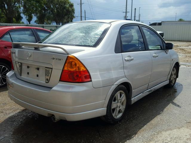 JS2RA41S335153402 - 2003 SUZUKI AERIO S SILVER photo 4