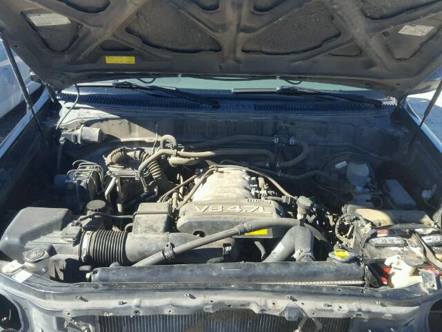 5TDZT38A23S185537 - 2003 TOYOTA SEQUOIA BLACK photo 7