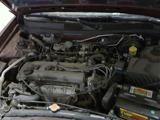 1N4DL01D5WC123784 - 1998 NISSAN ALTIMA XE MAROON photo 7