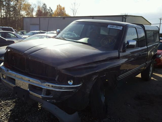 3B7HF13Y5VM573599 - 1997 DODGE RAM 1500 BROWN photo 2