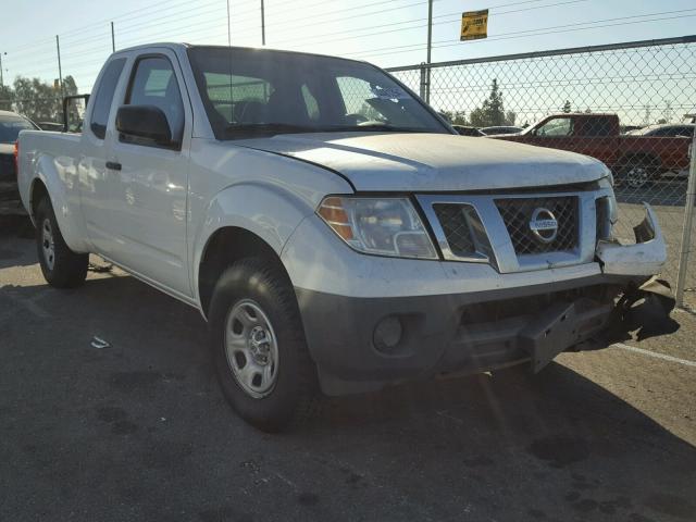 1N6BD0CT7BC418377 - 2011 NISSAN FRONTIER S WHITE photo 1