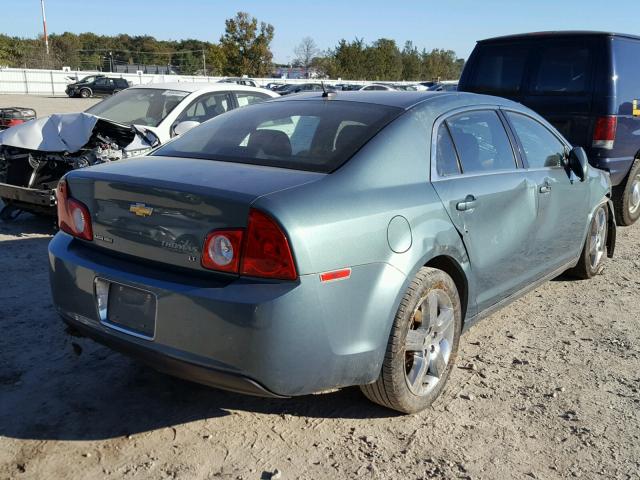 1G1ZH57B19F247714 - 2009 CHEVROLET MALIBU TEAL photo 4