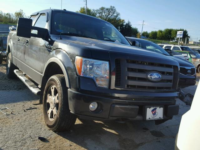 1FTPW14VX9FA54084 - 2009 FORD F150 SUPER BLACK photo 1