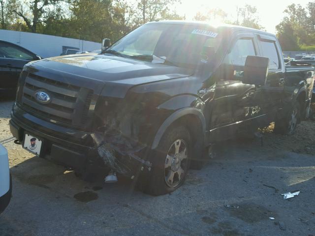 1FTPW14VX9FA54084 - 2009 FORD F150 SUPER BLACK photo 2