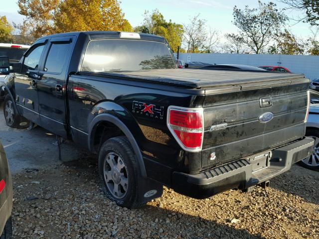 1FTPW14VX9FA54084 - 2009 FORD F150 SUPER BLACK photo 3