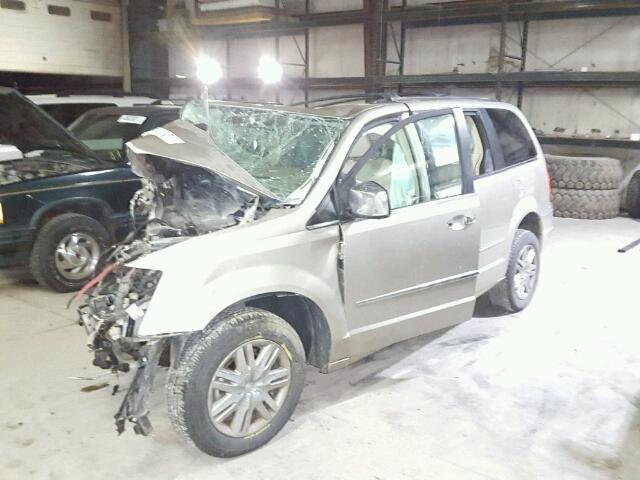 2A8HR64X78R148756 - 2008 CHRYSLER TOWN & COU Qızıl foto 2