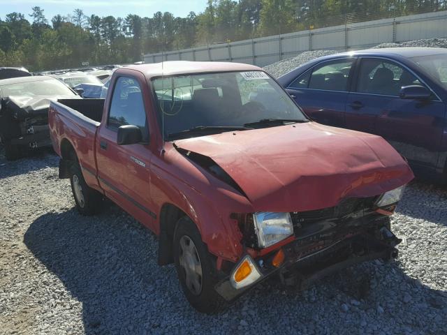 4TANL42N6VZ303067 - 1997 TOYOTA TACOMA RED photo 1