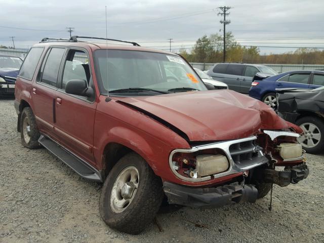 1FMZU73E2YZB76756 - 2000 FORD EXPLORER BURGUNDY photo 1