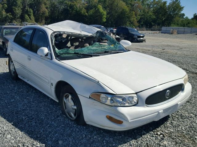 1G4HP54K9Y4189237 - 2000 BUICK LESABRE CU WHITE photo 1