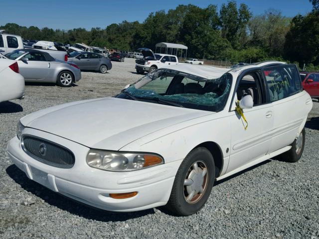 1G4HP54K9Y4189237 - 2000 BUICK LESABRE CU WHITE photo 2