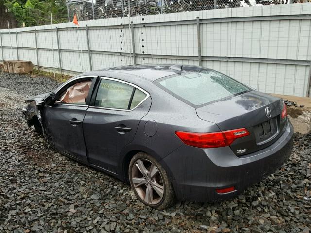 19VDE1F5XDE021410 - 2013 ACURA ILX 20 PRE GRAY photo 3