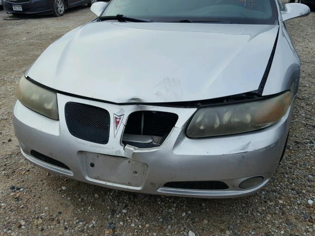 1G2HZ54Y34U255394 - 2004 PONTIAC BONNEVILLE SILVER photo 9