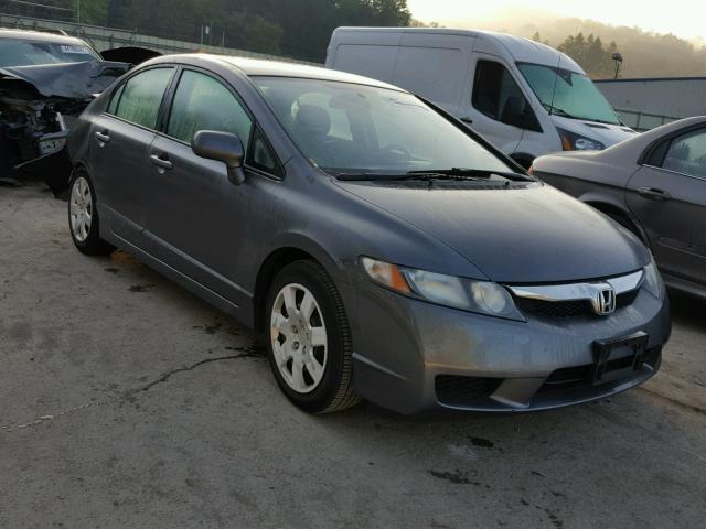 2HGFA1F51BH303515 - 2011 HONDA CIVIC LX GRAY photo 1