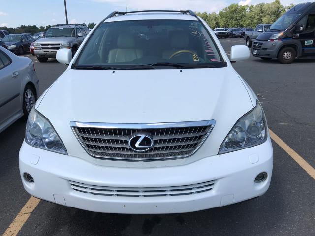 JTJHW31U982861629 - 2008 LEXUS RX 400H WHITE photo 5