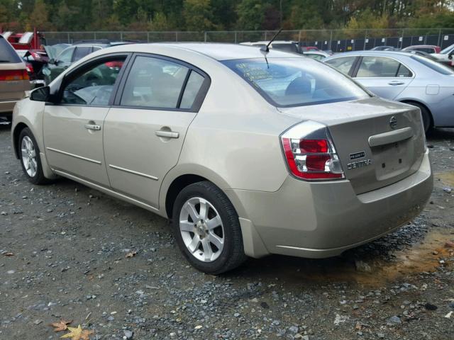 3N1AB61E78L648156 - 2008 NISSAN SENTRA GOLD photo 3