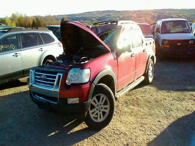 1FMEU5BE9AUA54211 - 2010 FORD EXPLORER S RED photo 2