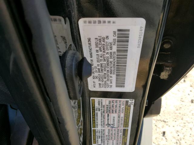 5Y2SL62864Z435726 - 2004 PONTIAC VIBE BLACK photo 10