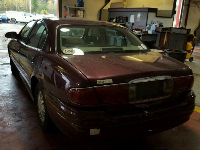 1G4HP54K844140170 - 2004 BUICK LESABRE CU MAROON photo 3