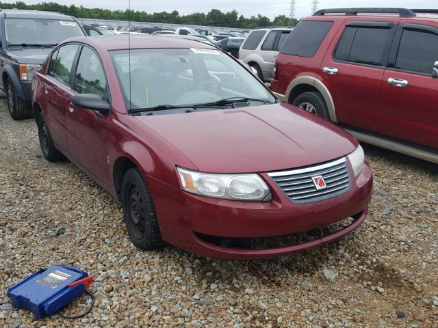 1G8AJ55F17Z119770 - 2007 SATURN ION LEVEL MAROON photo 1