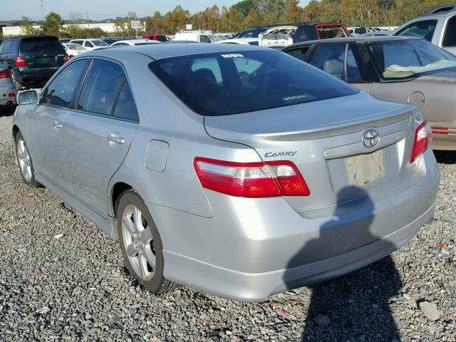 4T1BE46K07U032813 - 2007 TOYOTA CAMRY NEW SILVER photo 3