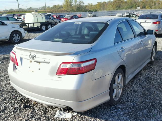 4T1BE46K07U032813 - 2007 TOYOTA CAMRY NEW SILVER photo 4