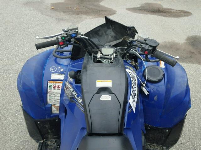 5Y4AJ40Y9EA104512 - 2014 YAMAHA YFM550 FWA BLUE photo 5