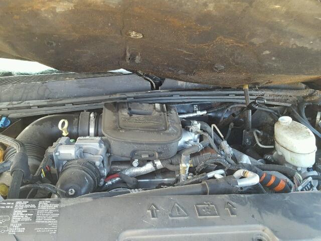 1GT125E89EF143530 - 2014 GMC SIERRA K25 BLACK photo 7