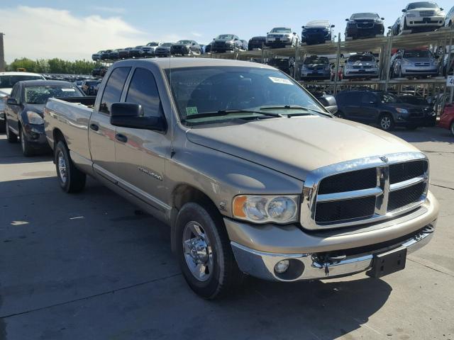 3D7KA28C54G267271 - 2004 DODGE RAM 2500 S GOLD photo 1