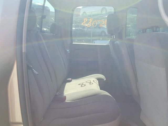 3D7KA28C54G267271 - 2004 DODGE RAM 2500 S GOLD photo 6