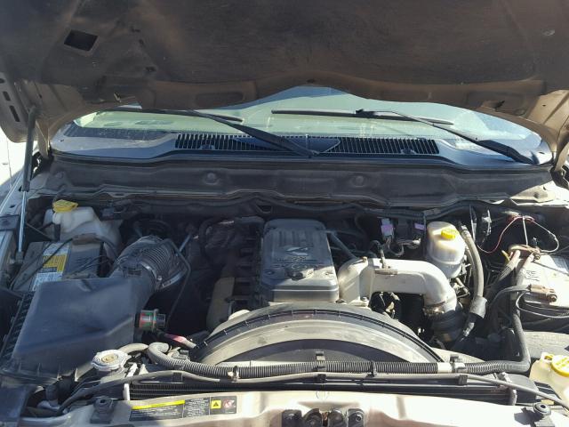 3D7KA28C54G267271 - 2004 DODGE RAM 2500 S GOLD photo 7