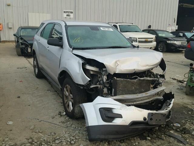 2GNFLCEK3C6328755 - 2012 CHEVROLET EQUINOX LS SILVER photo 1