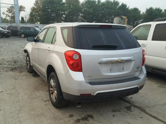 2GNFLCEK3C6328755 - 2012 CHEVROLET EQUINOX LS SILVER photo 3