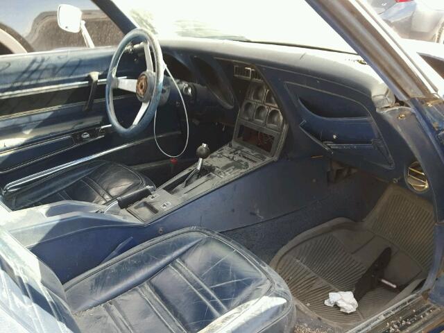 1Z37L7S416581 - 1977 CHEVROLET CORVETTE BLUE photo 5