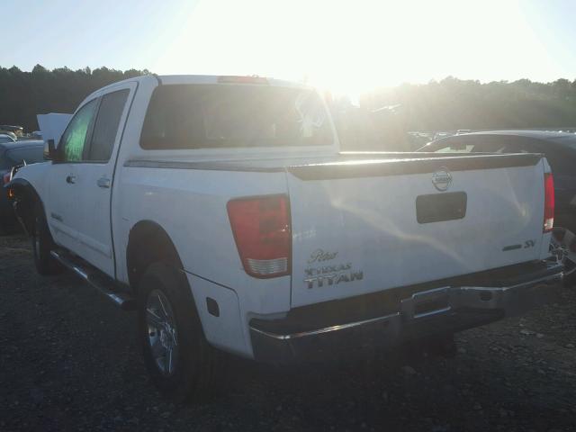 1N6BA0ED0FN501934 - 2015 NISSAN TITAN S WHITE photo 3