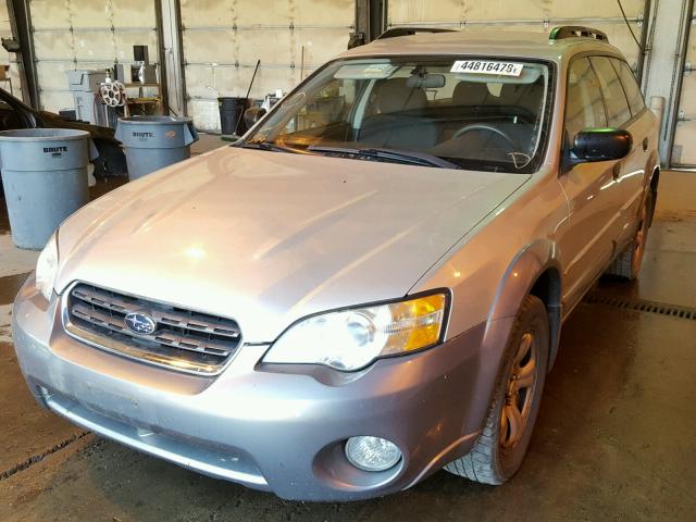 4S4BP61C777317609 - 2007 SUBARU LEGACY OUT SILVER photo 2