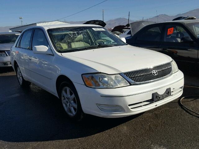 4T1BF28B64U374504 - 2004 TOYOTA AVALON WHITE photo 1