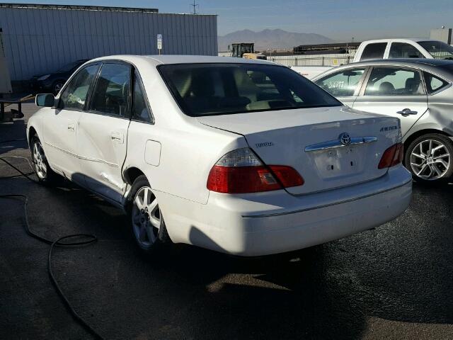 4T1BF28B64U374504 - 2004 TOYOTA AVALON WHITE photo 3