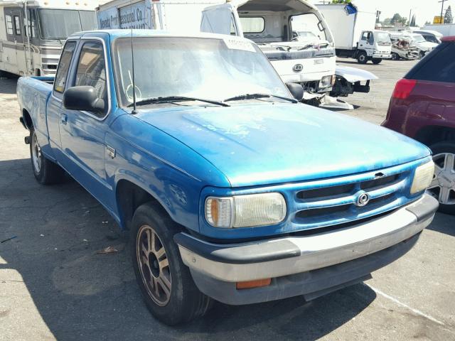 4F4CR16X3TTM03977 - 1996 MAZDA B4000 CAB BLUE photo 1