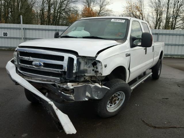 1FTWW31Y86EA53426 - 2006 FORD F350 SRW S WHITE photo 2