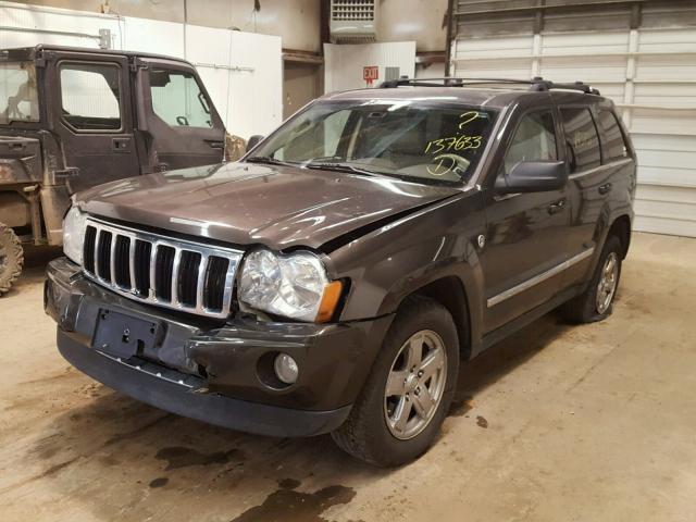 1J4HR58N86C137663 - 2006 JEEP GRAND CHER CHARCOAL photo 2