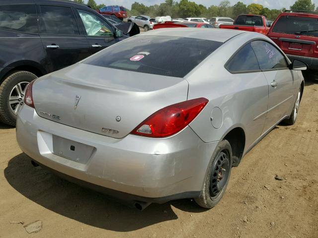 1G2ZM171364147502 - 2006 PONTIAC G6 GTP SILVER photo 4