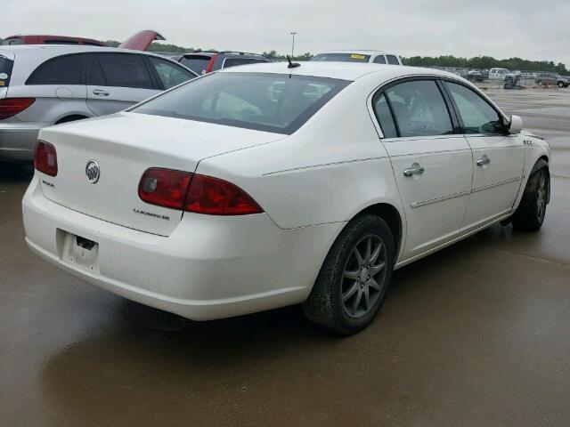 1G4HD57227U170628 - 2007 BUICK LUCERNE CX WHITE photo 4