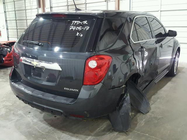 2GNALAEK4E6371048 - 2014 CHEVROLET EQUINOX LS CHARCOAL photo 4