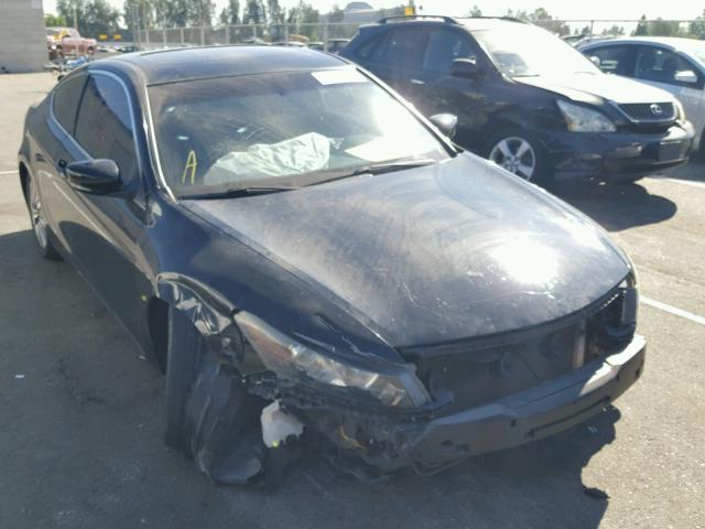 1HGCS1B83AA020966 - 2010 HONDA ACCORD BLACK photo 1